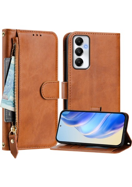 Samsung Galaxy A05S 4g Fermuarlı Cep Çoklu Kart Yuvaları Deri Telefon Kapağı (Yurt Dışından) fiyatları