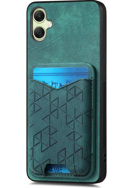 Samsung Galaxy A05 4g Kart Tutucu Çubuğu Deri Arka Kapak (Yurt Dışından)