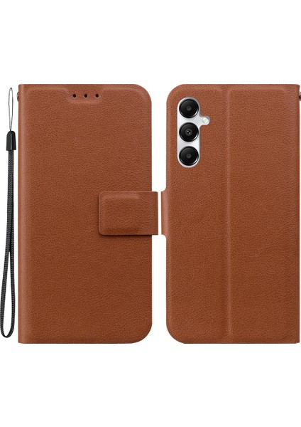 Samsung Galaxy A35 5g Pu Deri + Kart Yuvalı Tpu Telefon Kılıfı (Yurt Dışından)