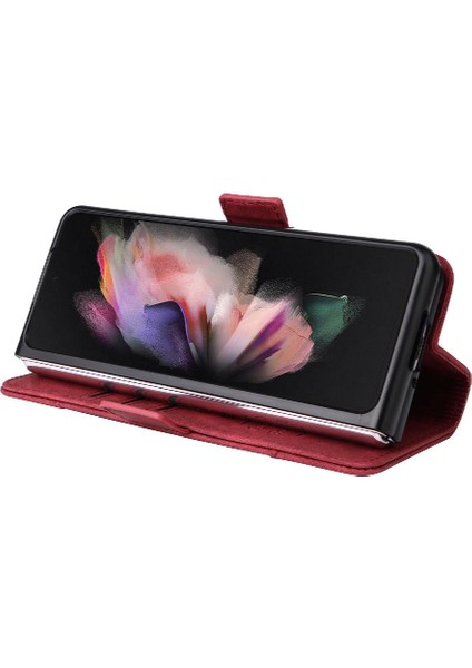 Samsung Galaxy Z Için Kılıf Fold 3 5g Kart Yuvaları Cüzdan Kapak Çevirin Tpu (Yurt Dışından) fiyatları