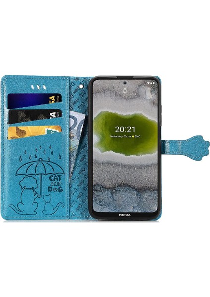 Nokia X10 Için Kılıf Kapak Çevirin Kılıf Darbeye Kısa Kayış Karikatür (Yurt Dışından) fırsatları