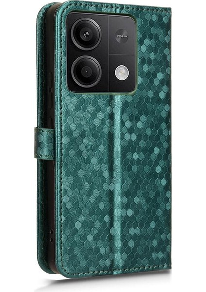 Xiaomi Redmi Not 13 Için Kılıf 5g Deri Cüzdan Kapak Geometrik Desen (Yurt Dışından)