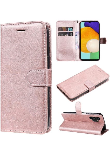 Kart Yuvası ile Samsung Galaxy A13 4g Yüksek Kalite Deri Için Flip Case (Yurt Dışından)