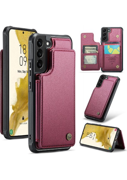 Samsung Galaxy S22 Artı Kart Tutucu Rfıd Engelleme Için Caseme Cüzdan Kılıf (Yurt Dışından)