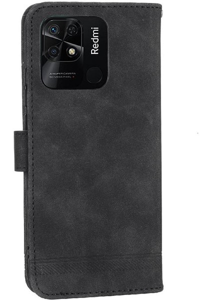 Xiaomi Redmi 10C Bileklik Kart Yuvaları Nakit Cep Premium Için Flip Case (Yurt Dışından) indirimleri