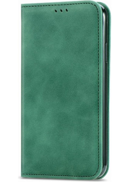 Apple iPhone 12 Için Kılıf Mini Deri Kılıf Basit Iş Darbeye Çevir (Yurt Dışından)