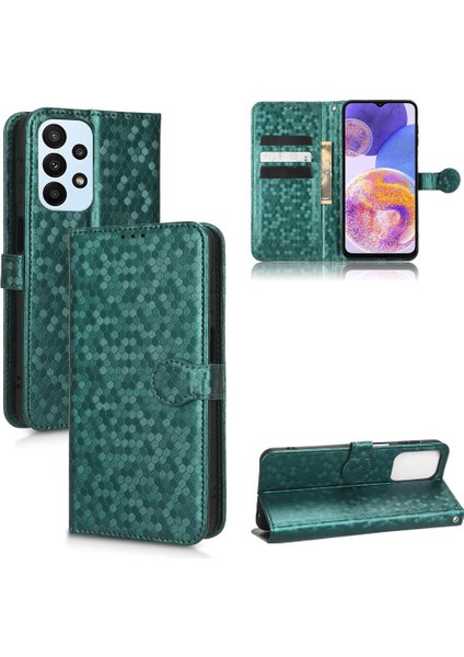 Samsung Galaxy A23 4g Deri Cüzdan Kapak Manyetik Toka (Yurt Dışından)