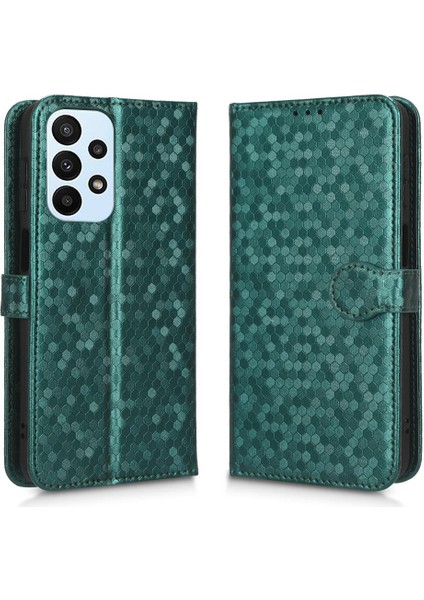 Samsung Galaxy A23 4g Deri Cüzdan Kapak Manyetik Toka (Yurt Dışından)