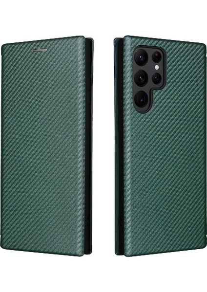 Samsung Galaxy S22 Ultra Deri Folio Flip Case Kart Ekleme Için Kılıf (Yurt Dışından) indirimleri