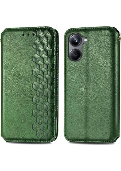 Oppo Realme 10 Pro Kılıf Için Kılıf Moda Tasarım Kapak Çevirin Cüzdan (Yurt Dışından)