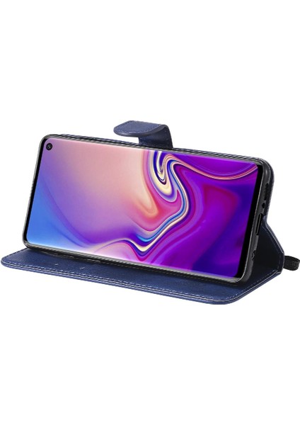Samsung Galaxy S10 Yüksek Kaliteli Deri Iş Cüzdan Kılıf Için Flip Case (Yurt Dışından) indirimleri