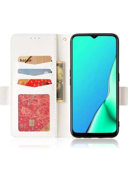 Oppo A5 Için Kılıf 2020/A9 2020 Pu Deri Cüzdan Kart Yuvaları Tutucu Yan (Yurt Dışından) fırsatları