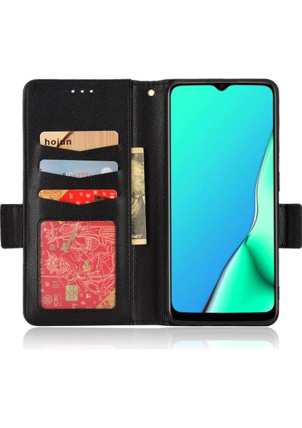 Oppo A5 Için Kılıf 2020/A9 2020 Pu Deri Cüzdan Kart Yuvaları Tutucu Yan (Yurt Dışından) fiyatları