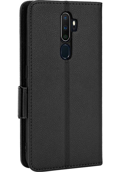 Oppo A5 Için Kılıf 2020/A9 2020 Pu Deri Cüzdan Kart Yuvaları Tutucu Yan (Yurt Dışından) fırsatları
