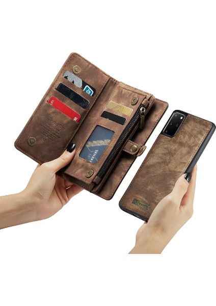 Samsung Galaxy S20 Artı Güçlü Manyetik Tpu Pc El Yapımı Deri (Yurt Dışından) modelleri