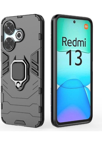 Oppo A60 4g 360&DEG; Döner Halka Için Kılıf Kickstand Darbeye Kapak Askeri (Yurt Dışından)