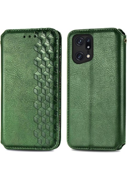 Oppo Bulmak Için Kılıf X5 Pro Zarif Iş Deri Çanta Cüzdan Fonksiyonu (Yurt Dışından)