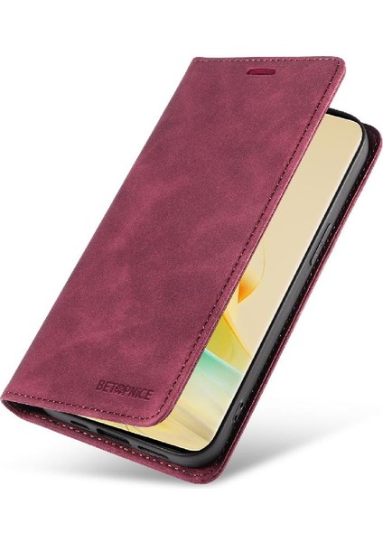 Oppo Oppo 8t 4g Için Kılıf Koruyucu Manyetik Folio Cüzdan Pu Deri (Yurt Dışından) indirimleri