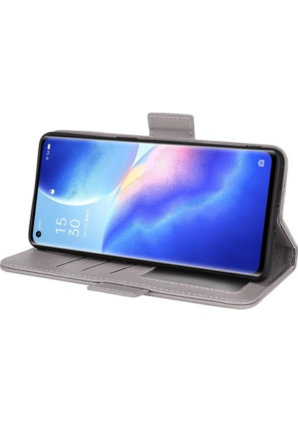 Oppo Oppo 5 Pro Için Kılıf Manyetik Yan Toka Pu Deri Cüzdan Kart Yuvaları (Yurt Dışından) indirimleri
