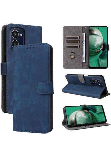 Hmd Darbe Flip Folio Cüzdan Kart Yuvaları Için Kılıf Kapak Rfıd Engelleme Pu (Yurt Dışından)