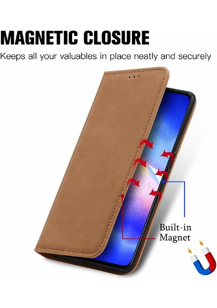 Oppo Oppo 5 Için Basit Iş Cüzdan Kılıf Fermuar Kordon (Yurt Dışından) modelleri