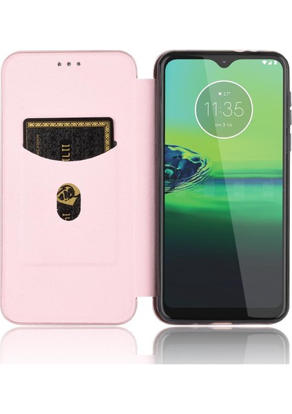 Motorola Moto Bir Makro/g8 Için Kılıf Kart Tutucu Kickstand Tam ile Oynamak (Yurt Dışından) fırsatları