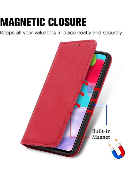 Samsung Case 5g Için Kılıf Cüzdan Kılıf Darbeye Kapak Kapak Basit (Yurt Dışından)