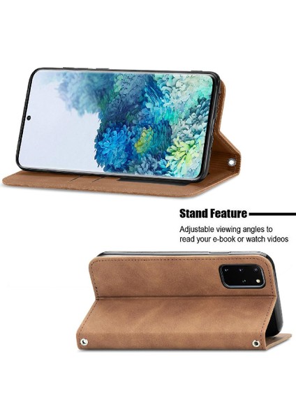 Samsung S20 Artı Basit Iş Kapak Çevirin Kılıf Cüzdan (Yurt Dışından) fiyatları