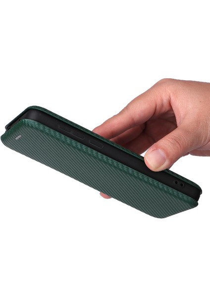 Kart Tutucu Kickstand Manyetik Karbon Fiber ile Tcl A3 A509DL Için Kılıf (Yurt Dışından) modelleri
