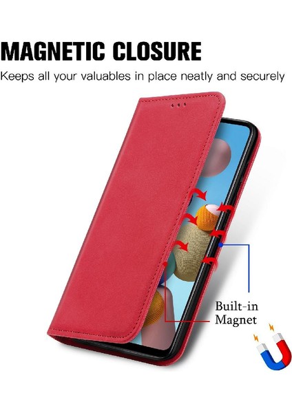 Samsung A21S Cüzdan Basit Iş Darbeye Kapak Kılıfı (Yurt Dışından) fırsatları