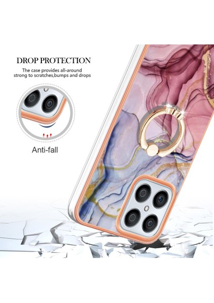 Onur X8 4g Tampon Için Kılıf 360 &deg; Dönebilir Halka Mermer Darbeye Tpu (Yurt Dışından) indirimleri