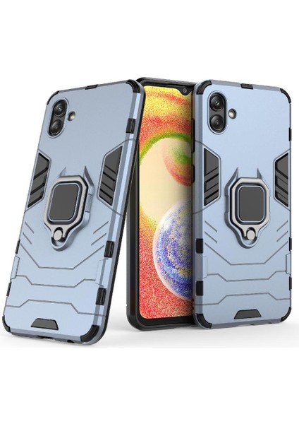 Samsung Galaxy A04 4g Kickstand Darbeye Kapak 360 &deg; Dönen (Yurt Dışından)