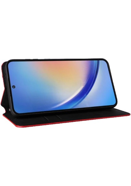 Samsung Galaxy A35 5g Kart Yuvaları Tutucu Manyetik Kapatma Pu 3D (Yurt Dışından) modelleri