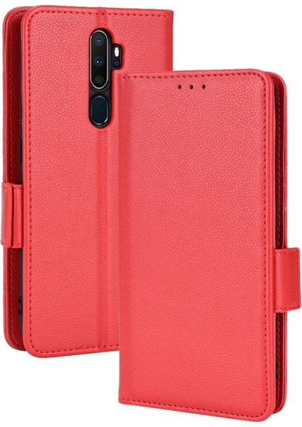Oppo A5 Için Kılıf 2020/A9 2020 Pu Deri Cüzdan Kart Yuvaları Tutucu Yan (Yurt Dışından) fırsatları