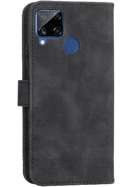 Realme C25/C15 Manyetik Kapatma Premium Nakit Cep Kartı Için Flip Case (Yurt Dışından) modelleri