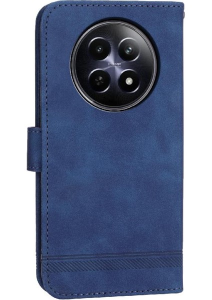 Realme 12 5g Manyetik Kapatma Bileklik Premium Nakit Cep Için Flip Case (Yurt Dışından) modelleri