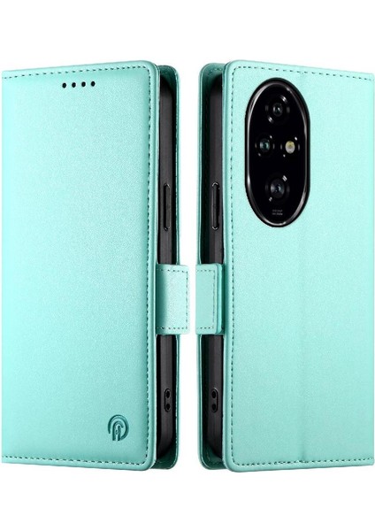 Onur Için Flip Case 200 Pro Cüzdan Iş Günlük Kullanım Flip Kart Yuvaları (Yurt Dışından)
