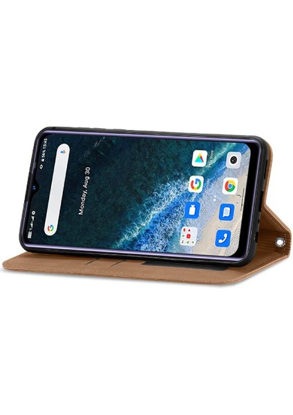 Oukitel C25 Deri Çanta Basit Iş Kordon Cüzdan Fermuar Için Kılıf (Yurt Dışından) modelleri