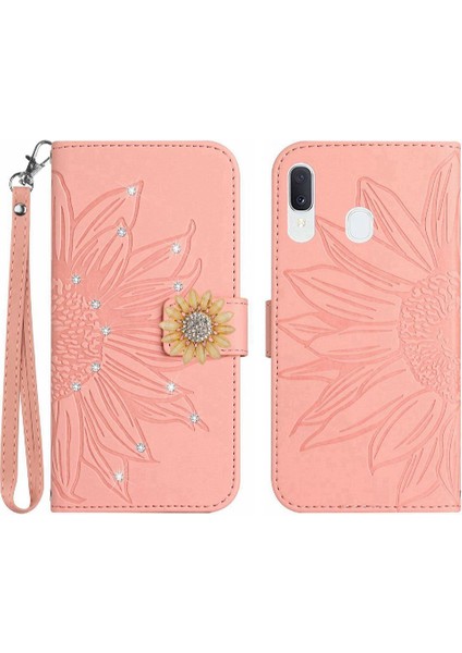 Samsung Galaxy A30 Için KILIF/A20 Telefon Kılıfı Darbeye Tpu Kabuk Kart Çevirme (Yurt Dışından)