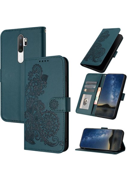 Oppo A9 2020/A5 2020 Cüzdan Kılıf Için Kılıf (Yurt Dışından)