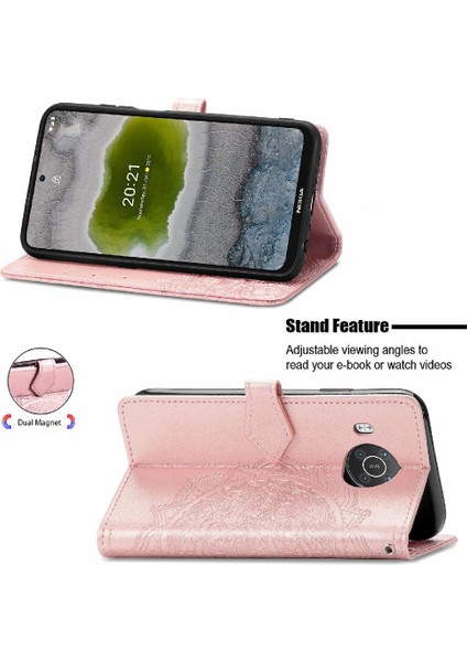 Nokia X10 Için Kılıf Kapak Kapak Darbeye Deri Çanta Basit Iş (Yurt Dışından) fırsatları