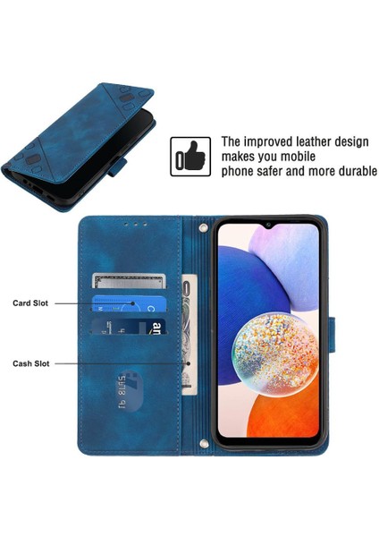 Samsung Galaxy A05S Için Kılıf Manyetik Deri Kart Tutucu Cüzdan Kapak Çevirin (Yurt Dışından) indirimleri