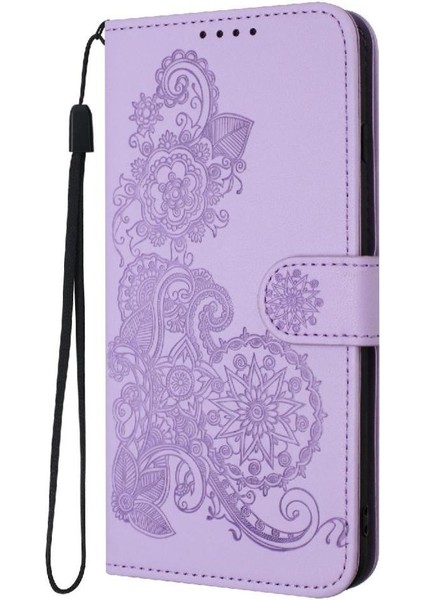 Kart ile Samsung Galaxy M55 Pu Deri Manyetik Kapatma Için Flip Case (Yurt Dışından)