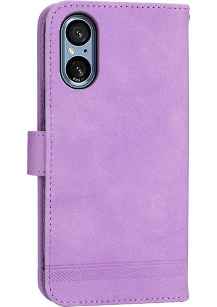 Sony Xperia 5 V Kart Yuvaları Premium Nakit Cep Bileklik Için Flip Case (Yurt Dışından) fırsatları