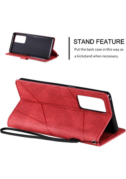 Oppo Oppo 6 Pro Artı 5g Için Kılıf Manyetik Cüzdan Flip Folio Pu Deri (Yurt Dışından) fırsatları