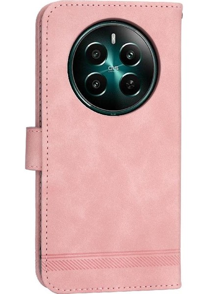Realme 12 Artı Manyetik Kapatma Kart Yuvaları Için Flip Case Bileklik Nakit (Yurt Dışından) fırsatları
