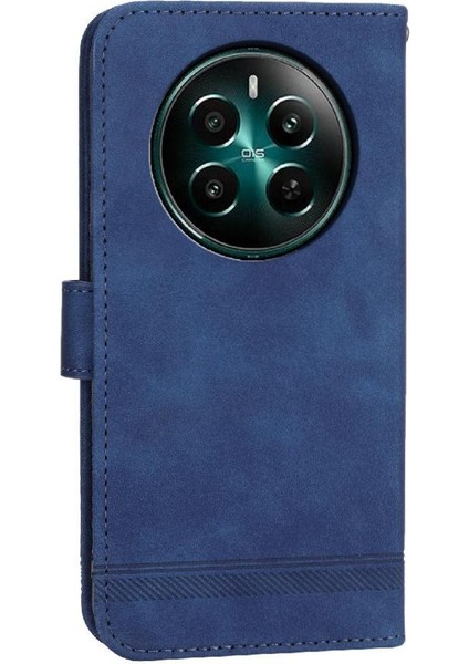 Realme 12 Artı Manyetik Kapatma Kart Yuvaları Için Flip Case Bileklik Nakit (Yurt Dışından) modelleri