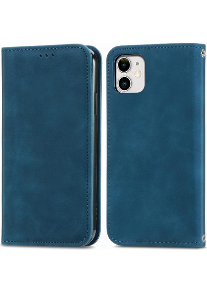 Apple iPhone 11 Için Kılıf Darbeye Cüzdan Basit Iş Kapak Çevirin Deri (Yurt Dışından) indirimleri
