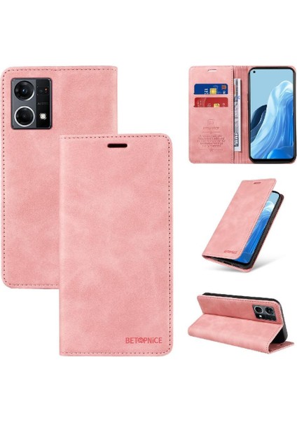 Oppo Oppo 8 4g Manyetik Pu Deri Koruyucu Folyo Cüzdan Için Kılıf (Yurt Dışından)