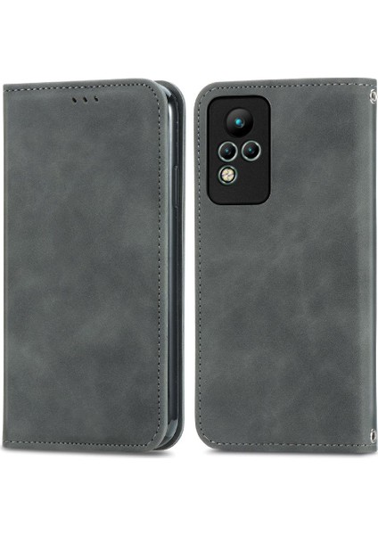 Infinix Not 11 Kordon Cüzdan Fermuar Deri Kılıf Için Kılıf Basit (Yurt Dışından) indirimleri